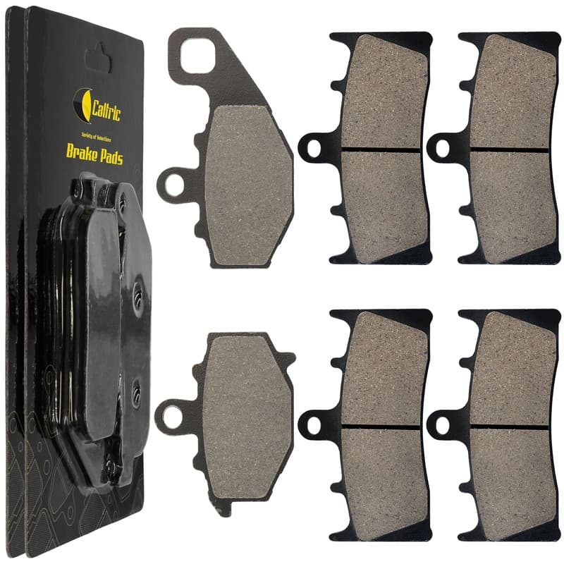 Front & Rear Brake Pads for Kawasaki ZX600 Ninja ZX6R ZX-6R 1998-2002 Front Rear