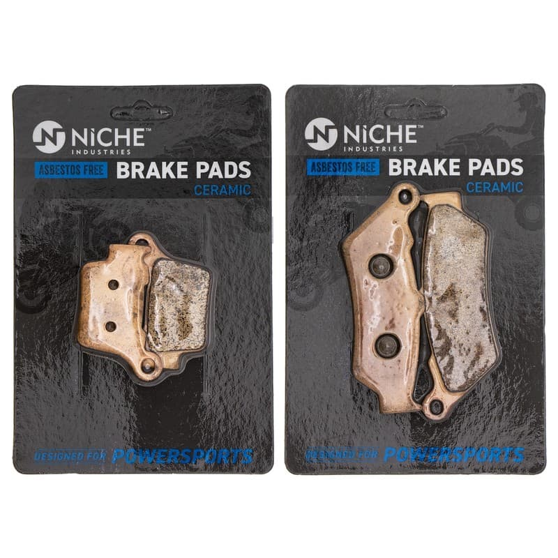 NICHE Brake Pad Set for KTM 125 SX 250 XCF-W EXC 200 XC 300 Front Rear Ceramic