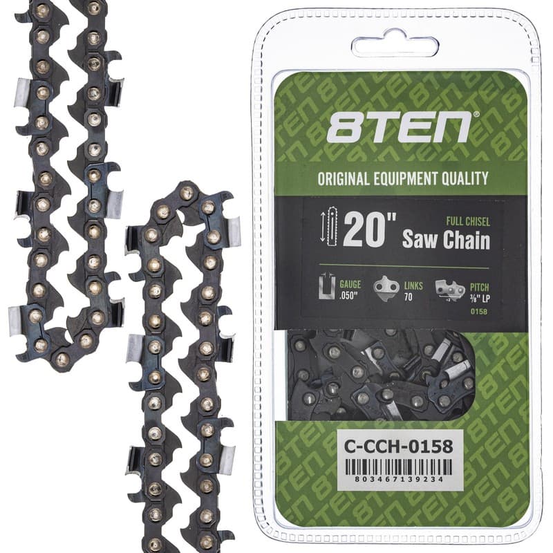 Chainsaw Chain 20 Inch .050 3/8 LP 70DL for Echo CS-590 CS-600P CS590 CS-620P