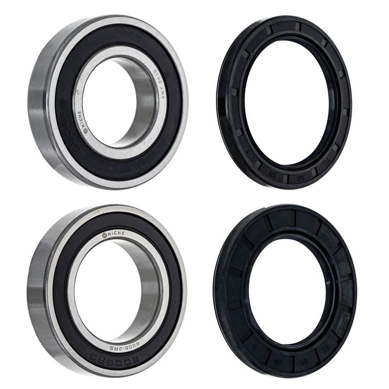 NICHE Wheel Bearing Seal Kit for Suzuki LT-250EF 6208-2RS 6008-2RS