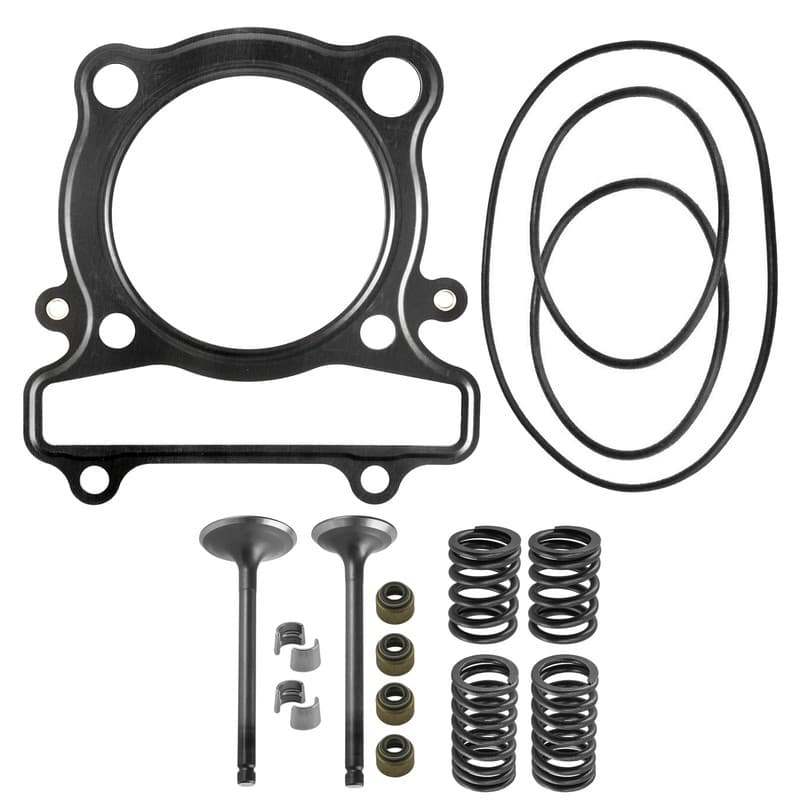Cylinder Intake Exhaust Valve Gasket Kit for Yamaha Warrior 350 YFM350X 1987-04