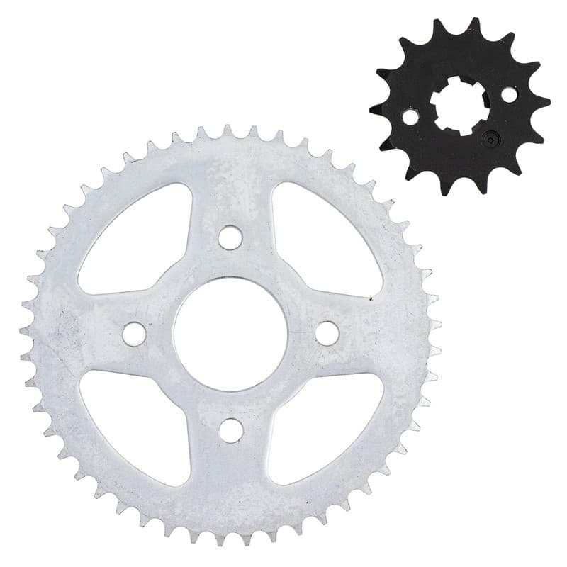 NICHE 428 Pitch Front & Rear Drive Sprocket Kit for Yamaha SR125 Motorcycle