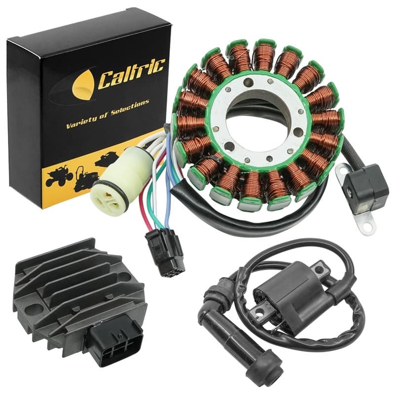 Stator Regulator Rectifier Ignition Coil for Yamaha Big Bear 250 YFM250 2007-09