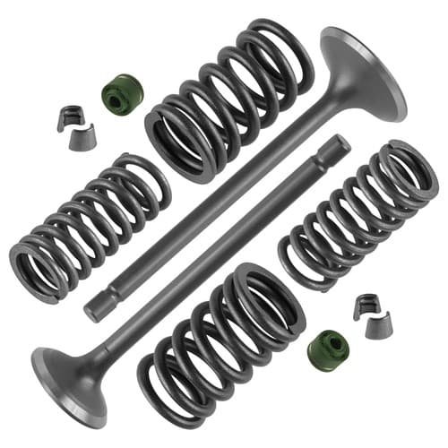 Cylinder Head Intake Exhaust Valve Kit for Honda ATC200 ATC200E 1981-1983