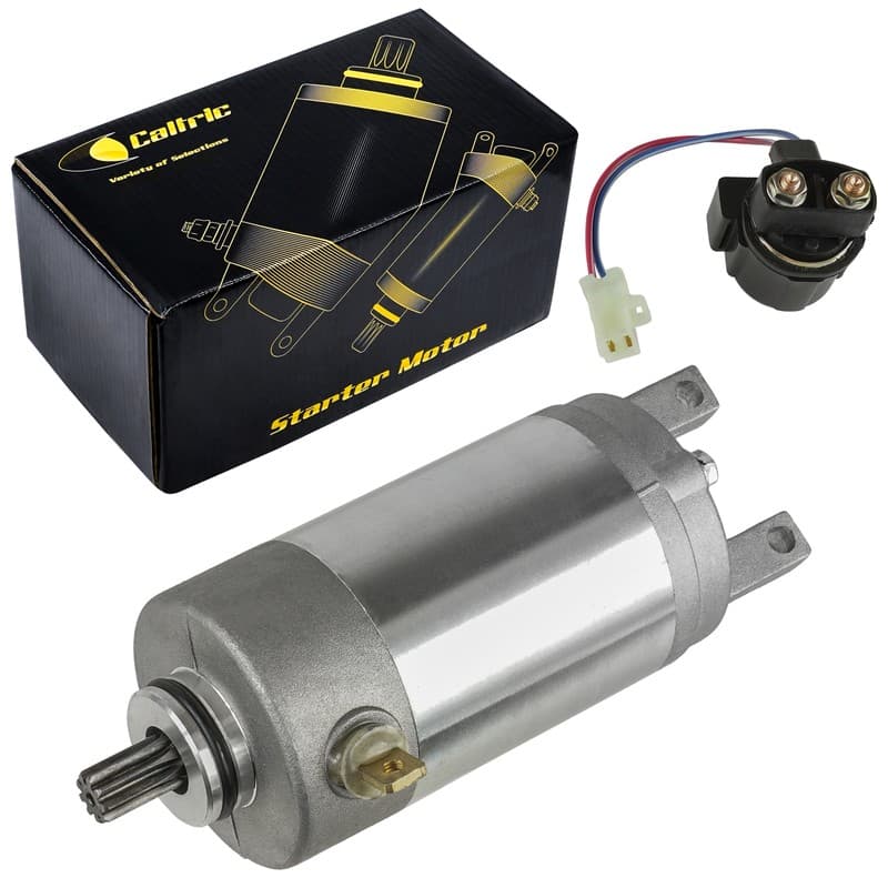 Starter & Relay Solenoid for Yamaha Grizzly 125 YFM125 2004-2013 Atv