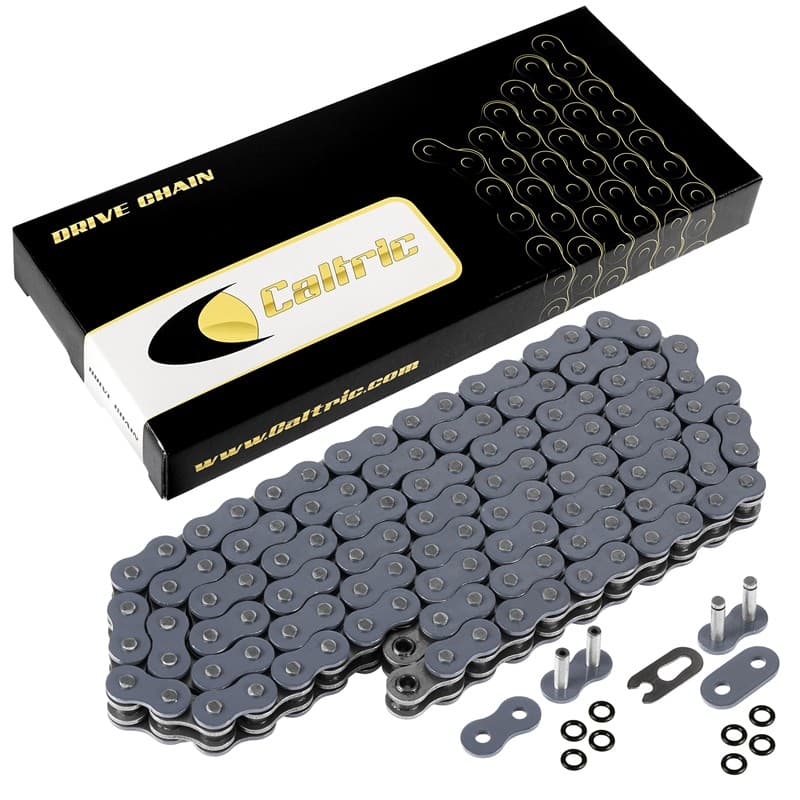 Grey O-Ring Drive Chain for Polaris Trail Boss 250 1988 1989 1995 1996 1997-2000