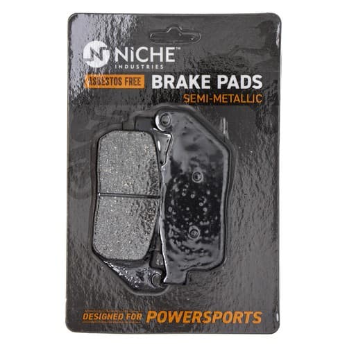 Brake Pad Set for Harley-Davidson Sportster 1200 883 Iron Front Semi-Metallic