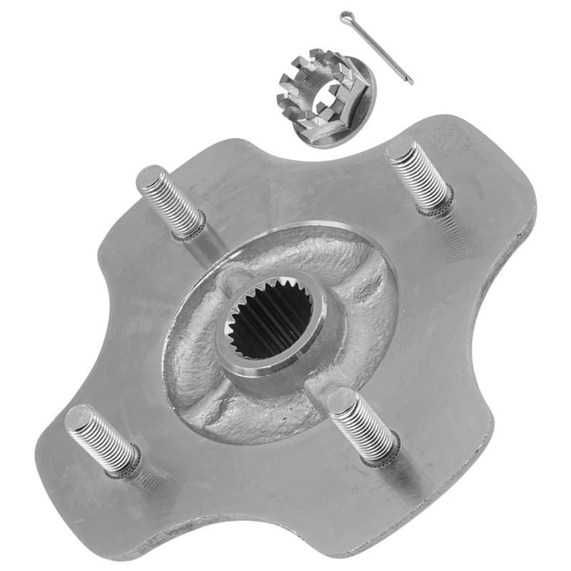 Rear Axle Wheel Hub W/Nut For Honda TRX250 TRX250TE TRX250TM Recon 250 2X4 97-19