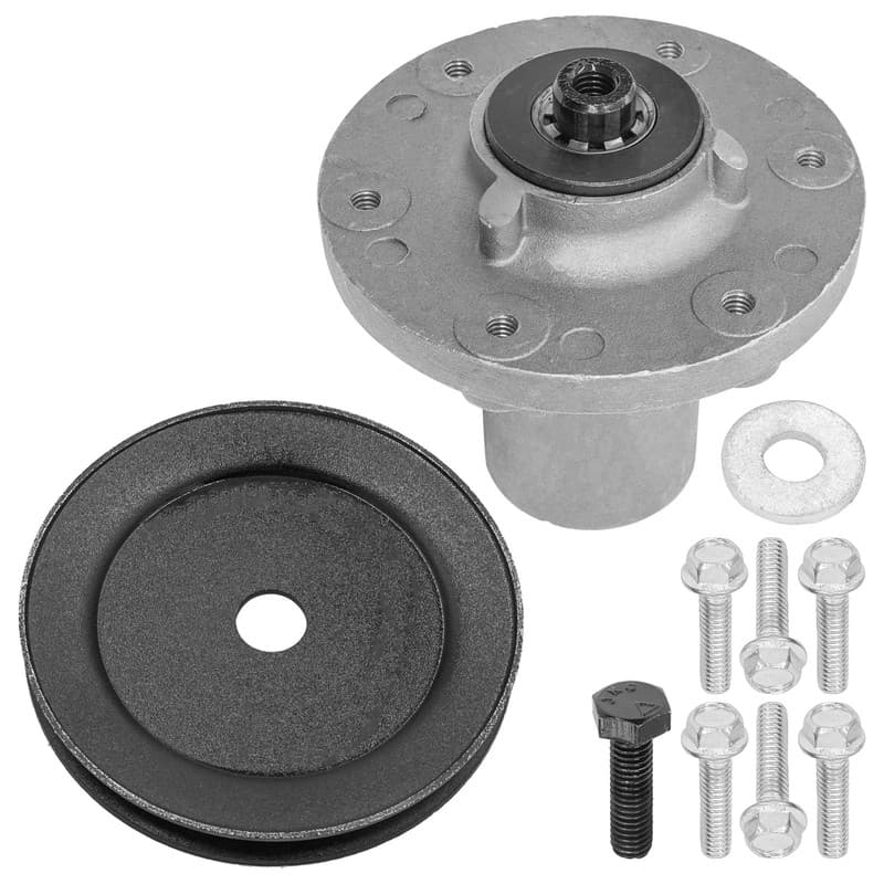 42" Deck Spindle & Pulley for Snapper Simplicity 84003173 1757364YP / 1737835YP