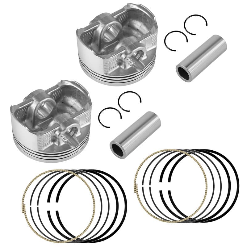 Front Rear Cylinder Piston Ring for Kawasaki Brute Force 750 KVF750 4X4i 2015-26