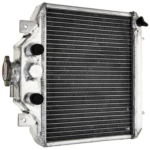 NICHE Radiator for Polaris Trail Boss 350L Big Boss 400L 1240006 2 Row with Cap
