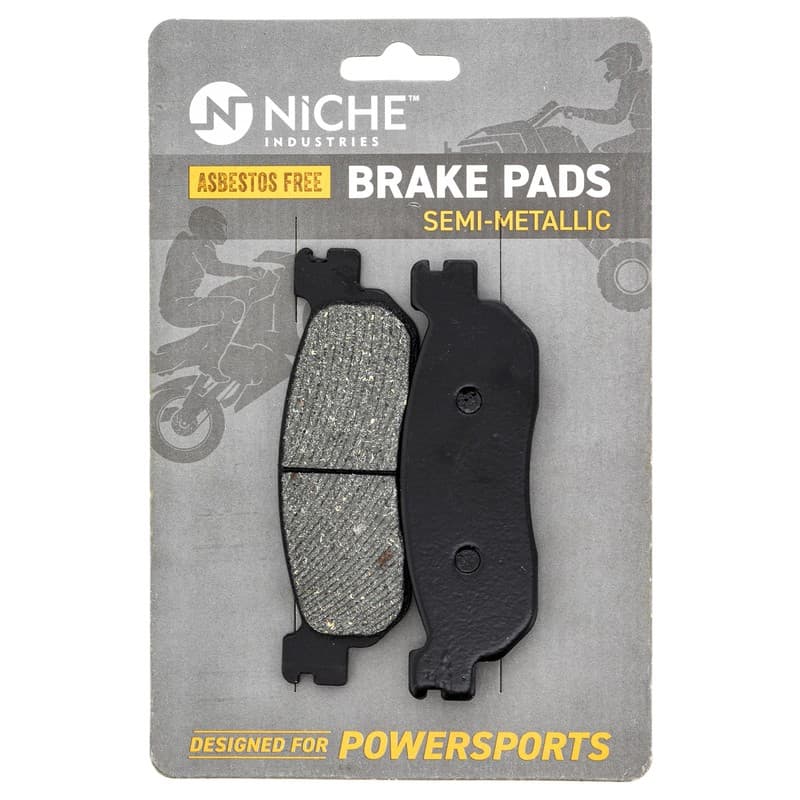 Brake Pad Set for Yamaha XT250 TW200 XT225 3C5-25805-00-00 Front Semi-Metallic