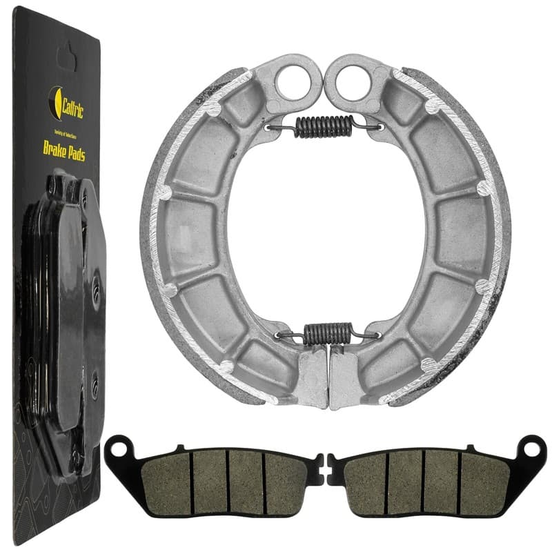 Front Brake Pads & Rear Brake Shoes for Honda CB750 Nighthawk 750 1991-2003