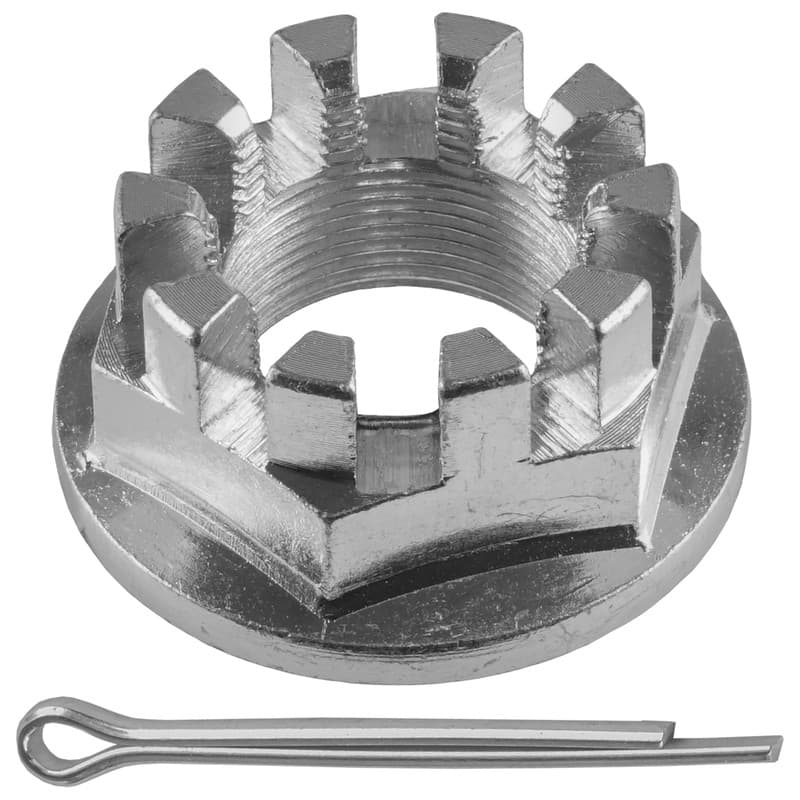 Rear Axle Nut W/Pin For Honda TRX500FE TRX500FPE Foreman 500 4X4 Es 2005-2017