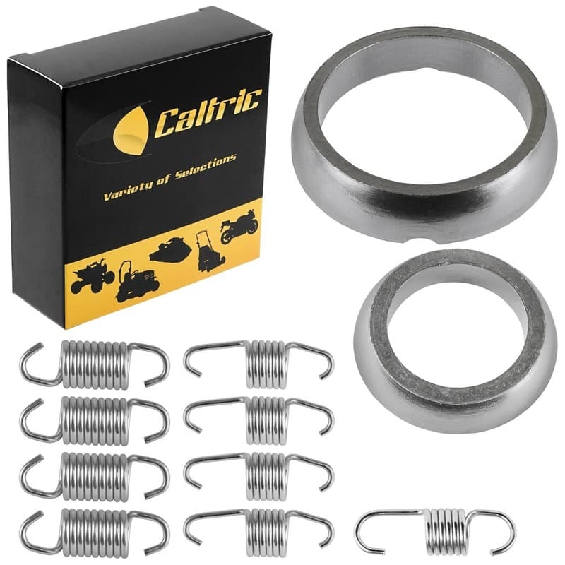 Exhaust Muffler Gaskets and Springs Kit for Arctic Cat Firecat 500 2003 - 2004