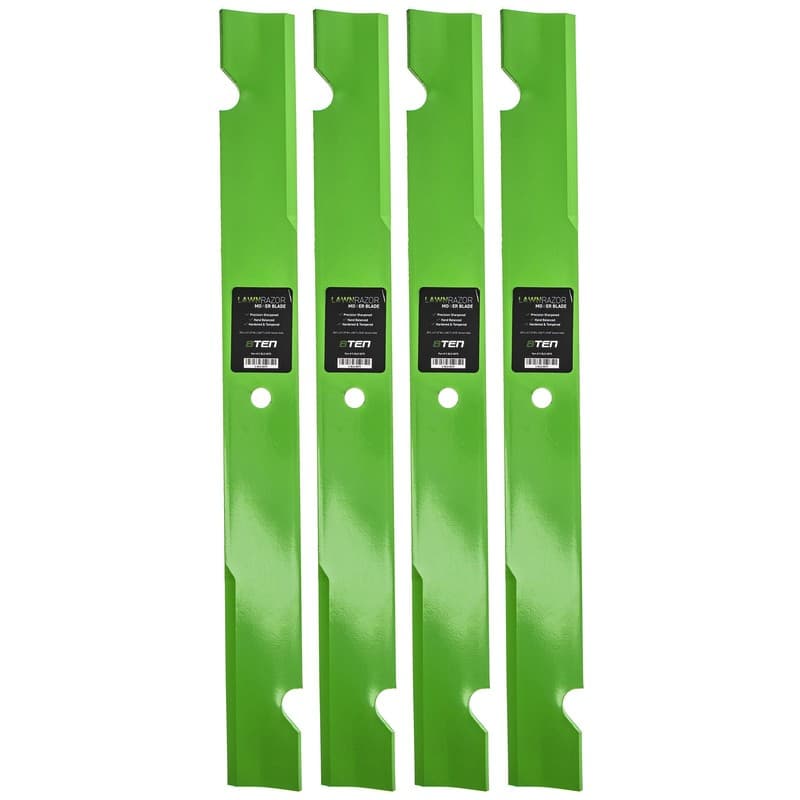 LawnRAZOR Blade for Ferris 5102227 574481401 Bobcat Notched High Lift 4 Pack