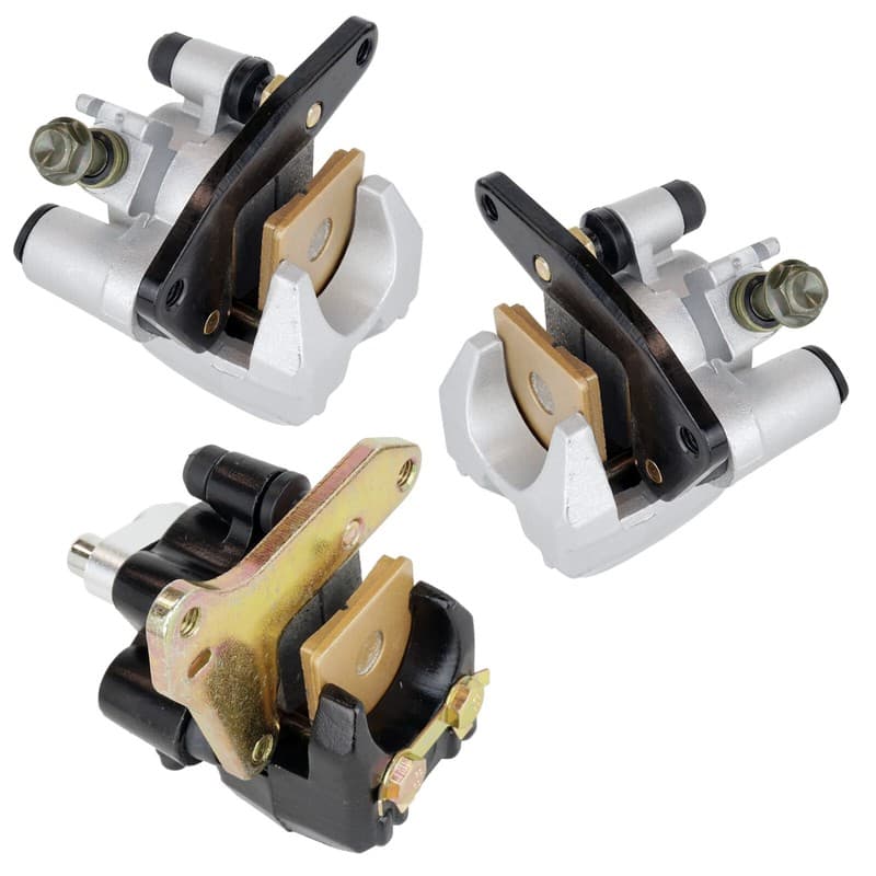 Front and Rear Brake Caliper W/ Pads for Honda TRX400EX Sportrax 400 2X4 1999-04