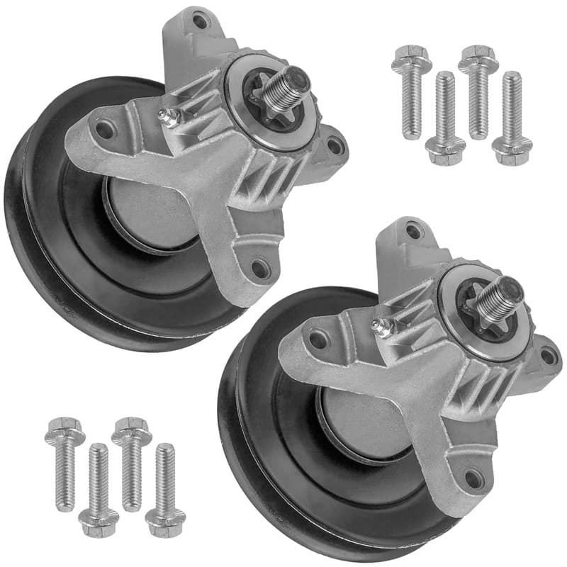 38" Deck Spindle w/ Pulley for White Outdoor LT-1700 13AV77TF090 13WV77TF090