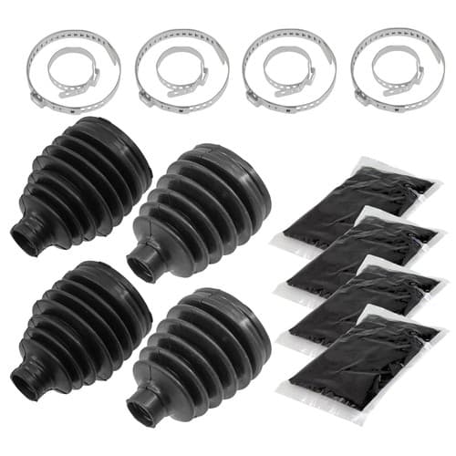 Caltric Front Outer/Inner CV Axle Boots For Honda Pioneer 500 SXS500M2 2017-2021