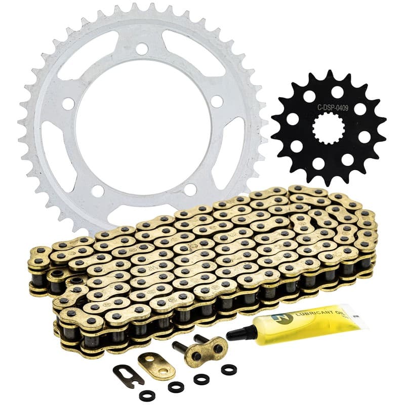 Sprocket Chain Set Suzuki Hayabusa GSX1300R 18/43 Tooth 530 X-Ring Front Rear
