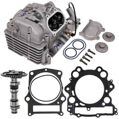 NICHE Cylinder Head Kit for with Spark Plug & Camshaft Yamaha Grizzly 660