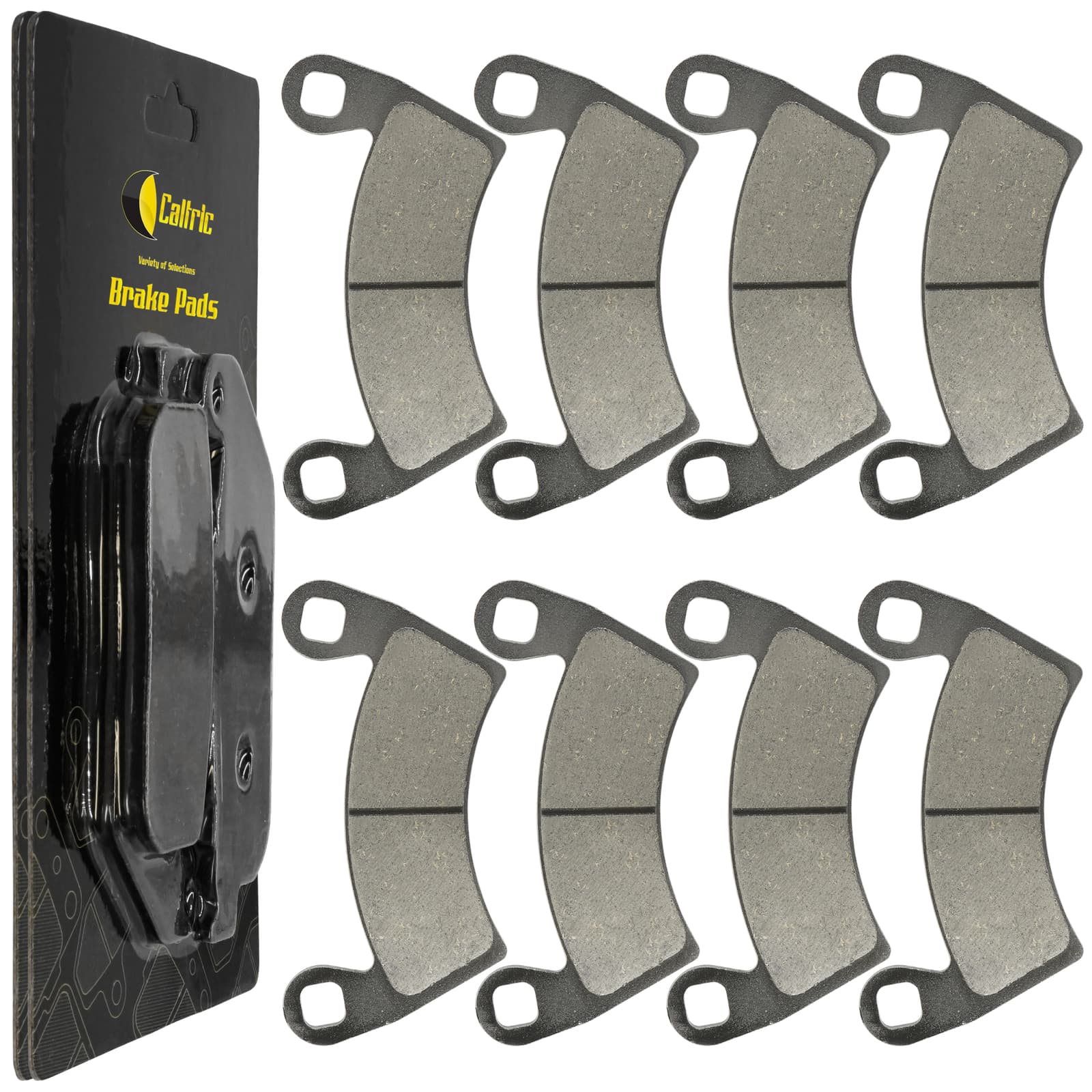 Caltric Front and Rear Brake Pads for Polaris Ranger Crew 800 EFI 4X4 2010-2014: Features, Compatibility, and Value