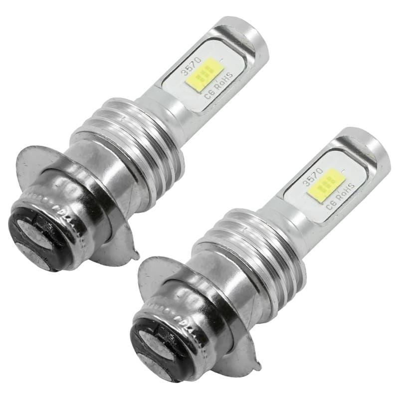 LED Headlight Bulbs For Honda Rancher 400 TRX400FA TRX400FGA 4x4 2004-2007