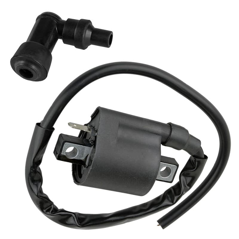 Ignition Coil with Spark Plug Cap for Yamaha TT-R90 TTR90 TTR90E 2000 2001- 2007