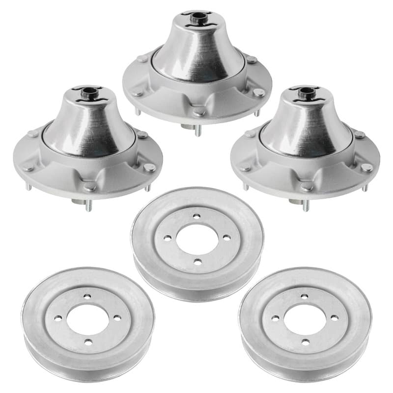 48" Deck Spindle & Pulley For John Deere ZTrak Z510 Z710 Z810 Z820 Z910 Z915 920