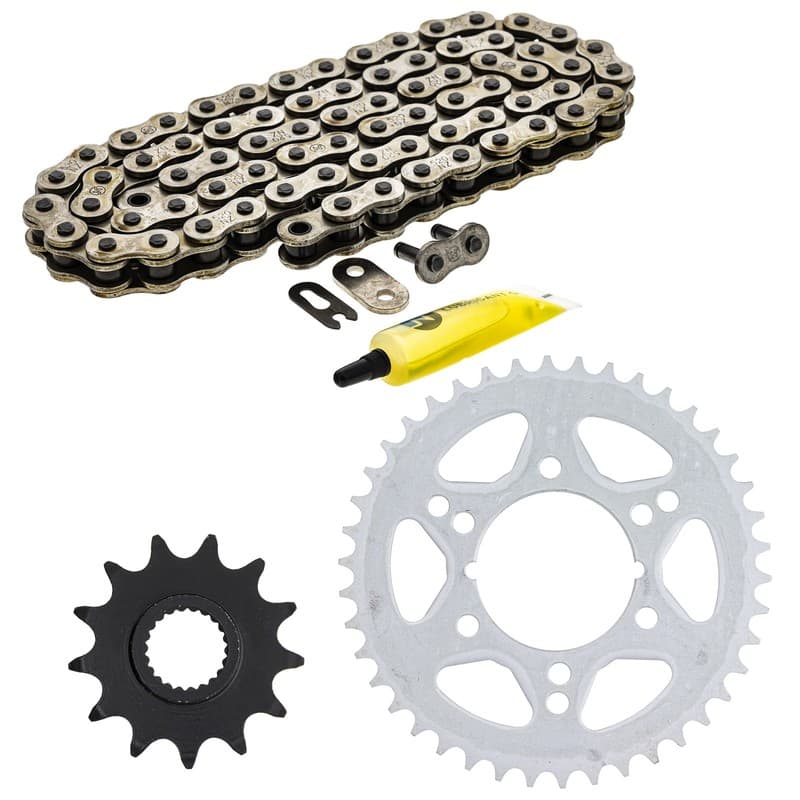 Sprocket Chain Set for Polaris Trail Boss Scrambler 250 13/42 Tooth 520 Combo