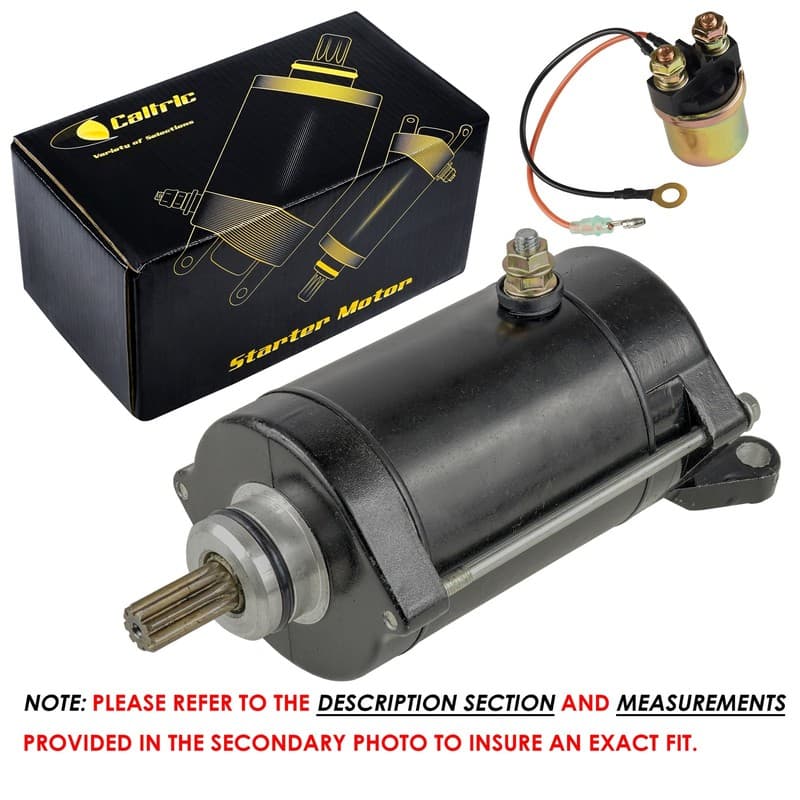Starter & Solenoid Relay for Yamaha 800 XL800 Wave Runner 2000 2001 New