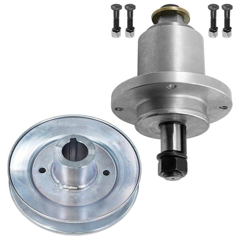 48" Deck Spindle & Pulley For Scag Freedom Z SMFZ-52 / Liberty Z SZL52-23FR