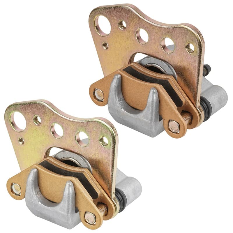 Front Left Right Brake Caliper w/Brake Pads for Polaris Sportsman 600 2003 2004