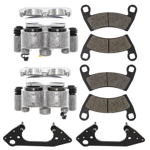 Front Left Right Brake Caliper Pad Set for Polaris Ranger RZR 800 900 XP 4