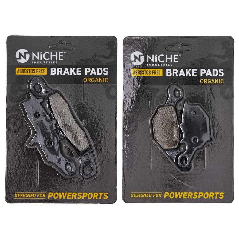 Brake Pad Set for Suzuki RM85 RM85L 59301-03820 69100-03880 Front Rear Organic
