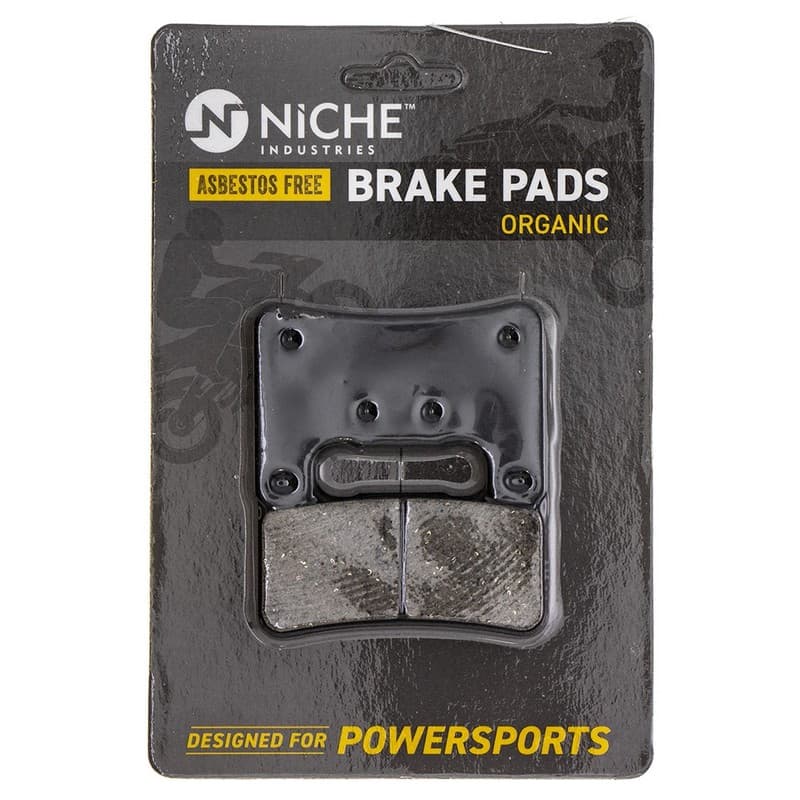 NICHE Brake Pad Set for Suzuki GSXR600 GSXR750 Kawasaki Z1000 Front Organic