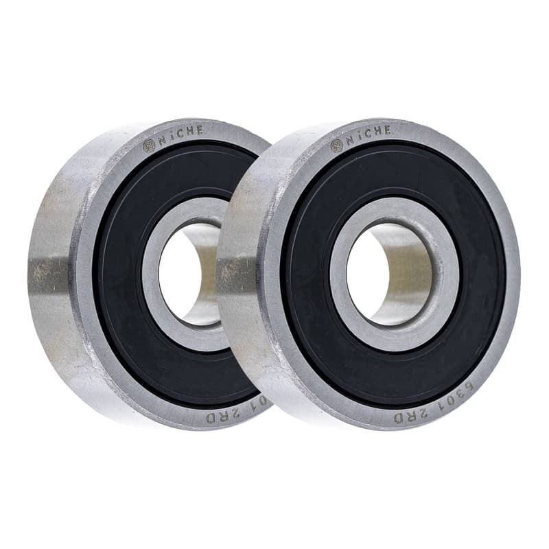 NICHE Wheel Bearing for Honda Metropolitan Elite 12x37x12 2 Pack Light Contact