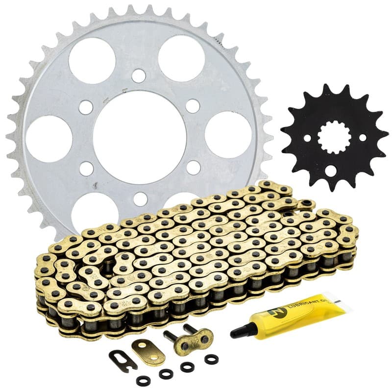 Sprocket Chain Set for Suzuki GSX750 15/42 Tooth 530 X-Ring Front Rear Combo Kit