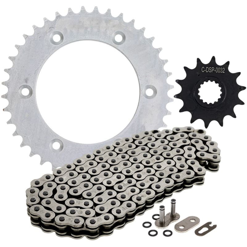 Sprocket Chain Set for KTM 300 EXC Enduro 14/40 Tooth 520 O-Ring Front Rear Kit