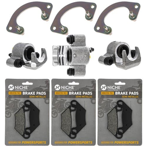 NICHE Caliper Pad Set for Polaris Sportsman 550 Scrambler 850 1911614 1912029