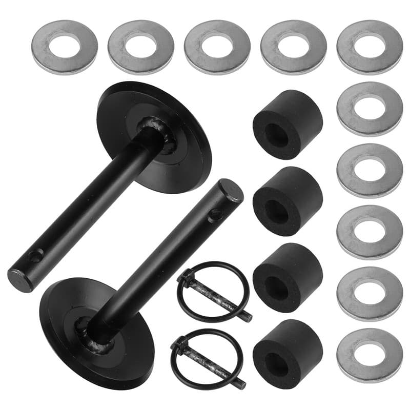 Skid Feet for Snow Plow ATV / UTV Tractor Snow Blade 1 Pair 134x77x16mm