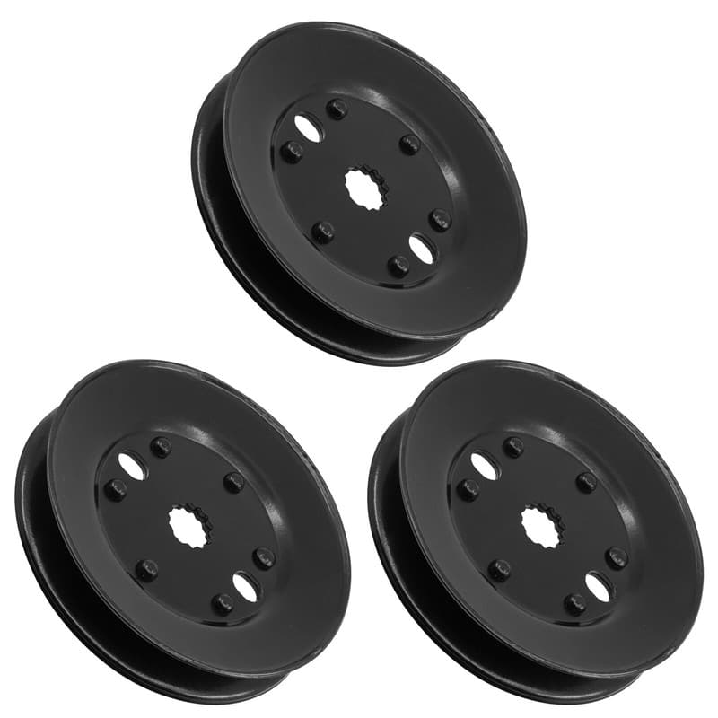 Deck Spindle Pulley For John Deere X320 X324 X500 X520 X540 48 " Deck / Qty 3