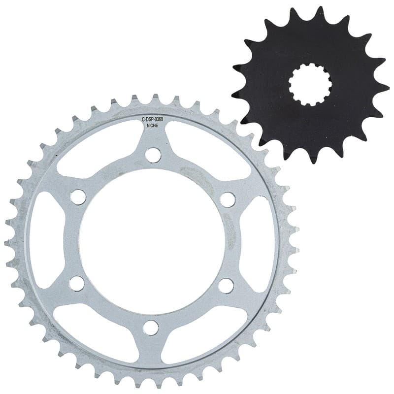 NICHE 525 Pitch Front 17T Rear 43T Drive Sprocket Kit for Suzuki GSXS750