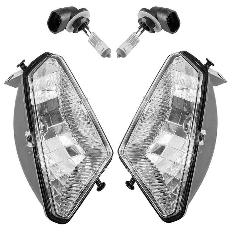 Headlight & Bulb For Polaris Sportsman 500 HO EFI 2005 2006-2010 Left & Right