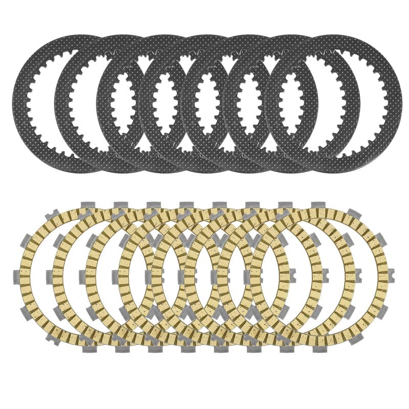 Clutch Friction & Steel Plates Kit for Kawasaki KX250F KX250 KX250X KX252 08-24
