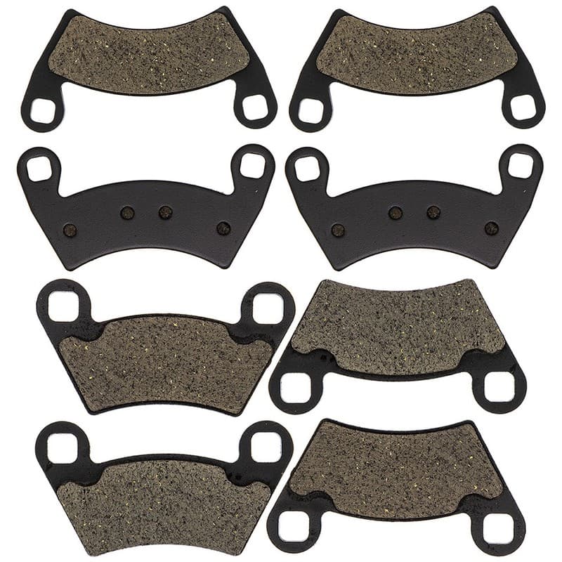 Brake Pad Kit for Polaris RZR XP 900 Ranger 570 800 2203747 Front Rear Organic