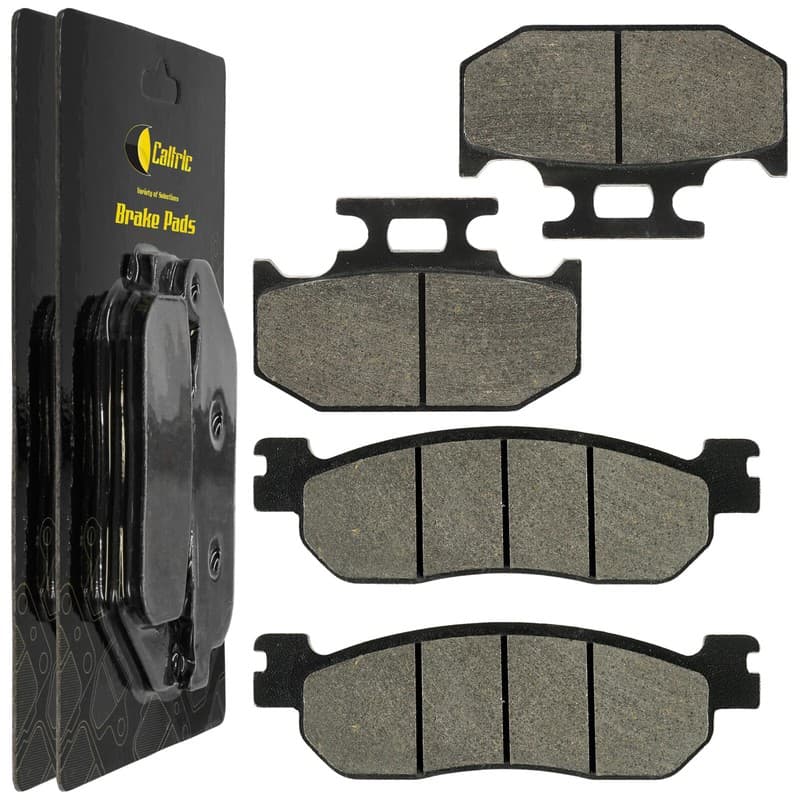 Caltric Front Rear Brake Pads for Yamaha XT250 2008 2009 2010 2011 2012-2020
