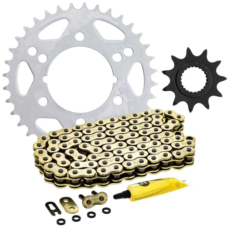 Sprocket Chain Set for Polaris Trail Blazer 250 11/36 Tooth 520 X-Ring Kit