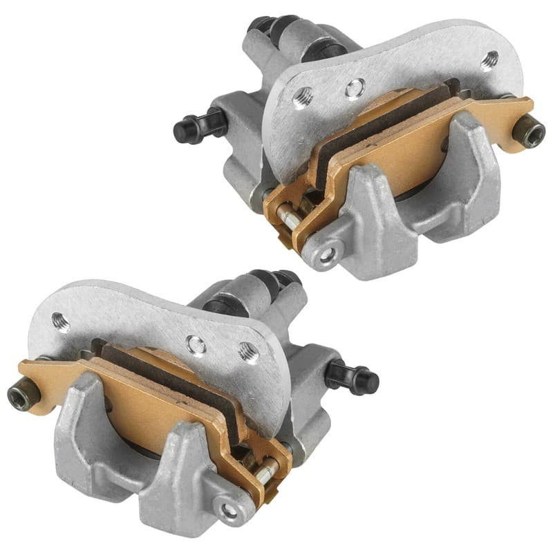 for Yamaha Kodiak 700 YFM700K 4x4 2016-2026 Front LH and RH Brake Caliper w/Pads