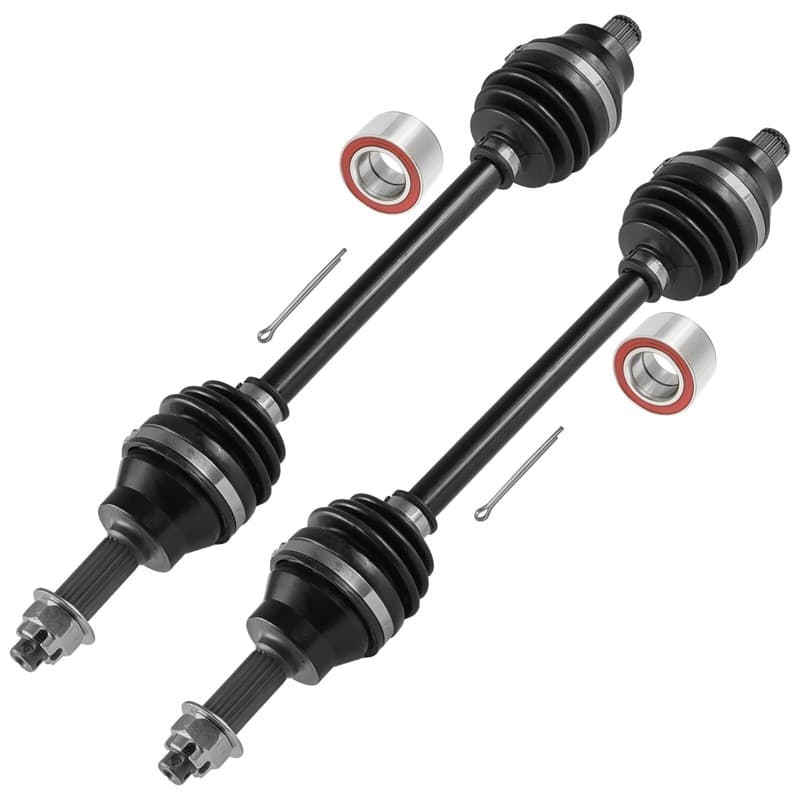 Rear Left & Right CV Joint Axle With Bearing For Polaris Sportsman 400 2008-2010